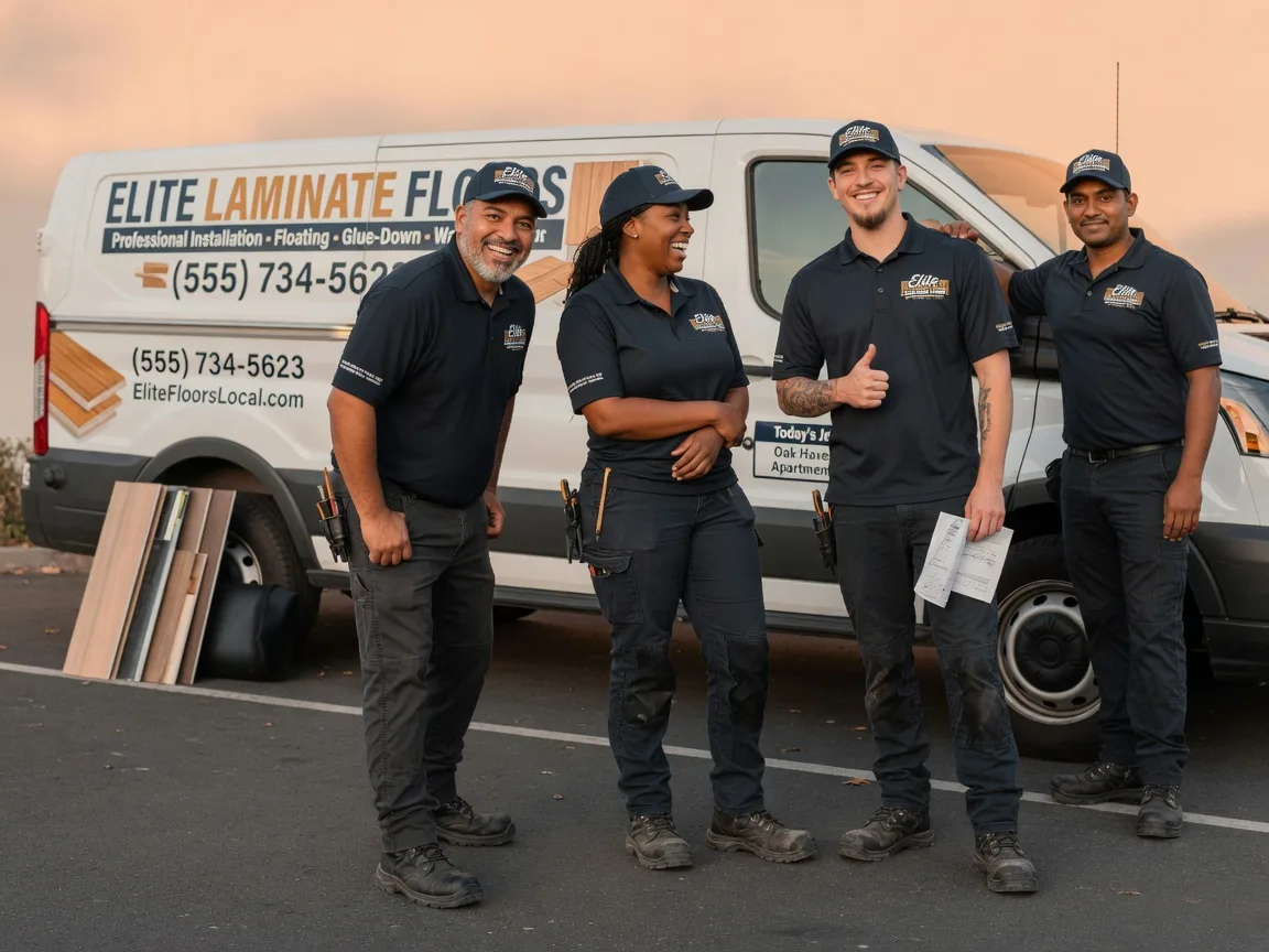 Laminate flooring installation company in Gibson, MO